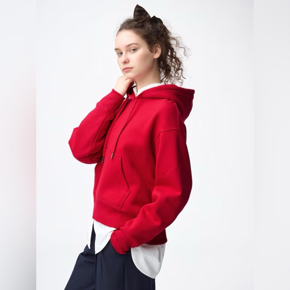Nwt Heavy Weight Sweat Short Hoodie
